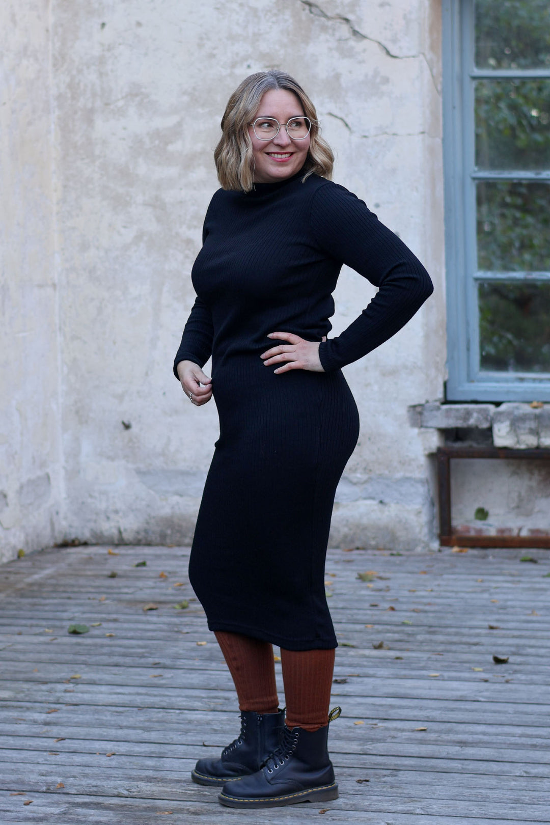 Allison- ribbimekko 100% merinovilla