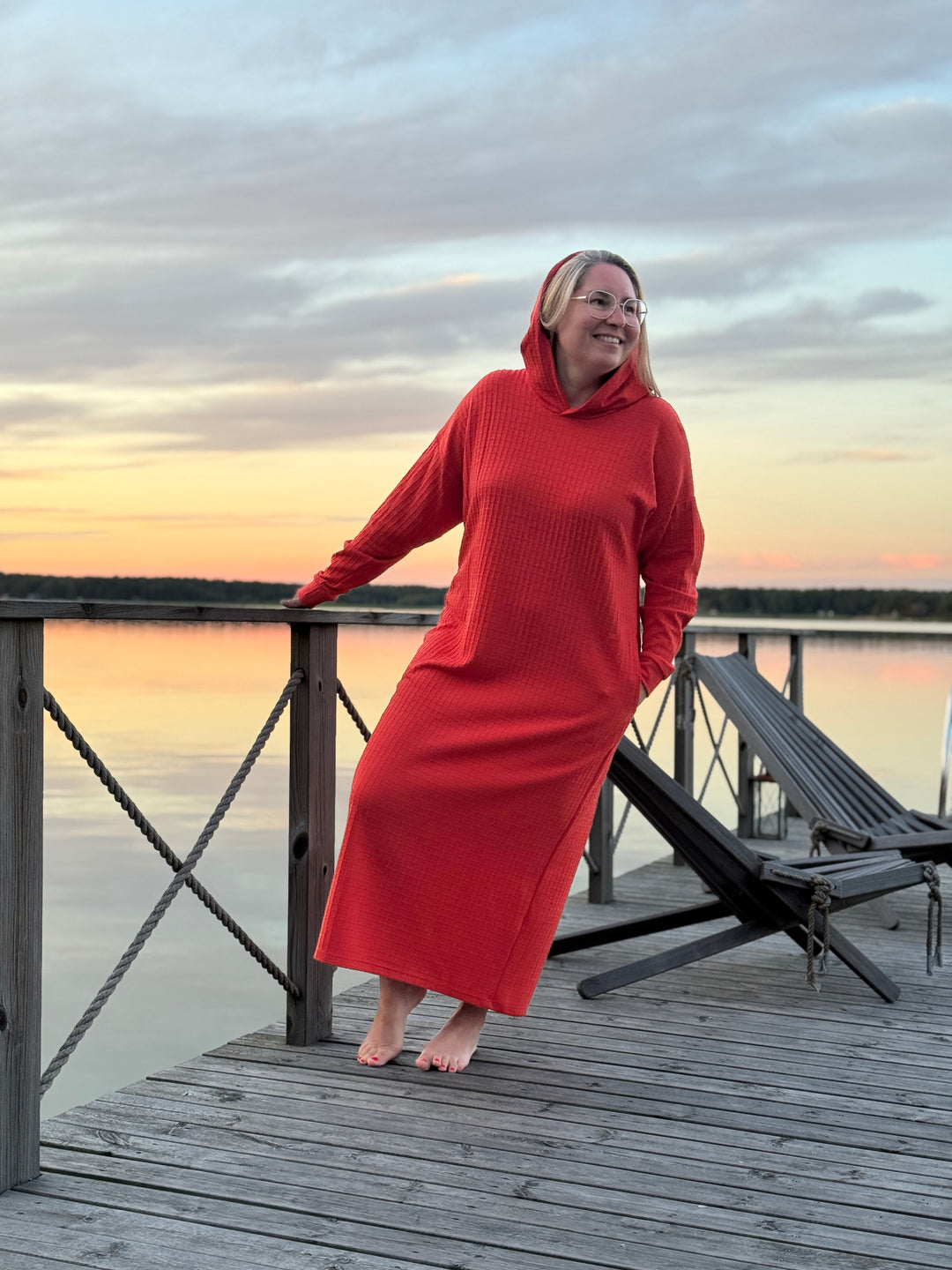 Halo- hupparineulosmekko