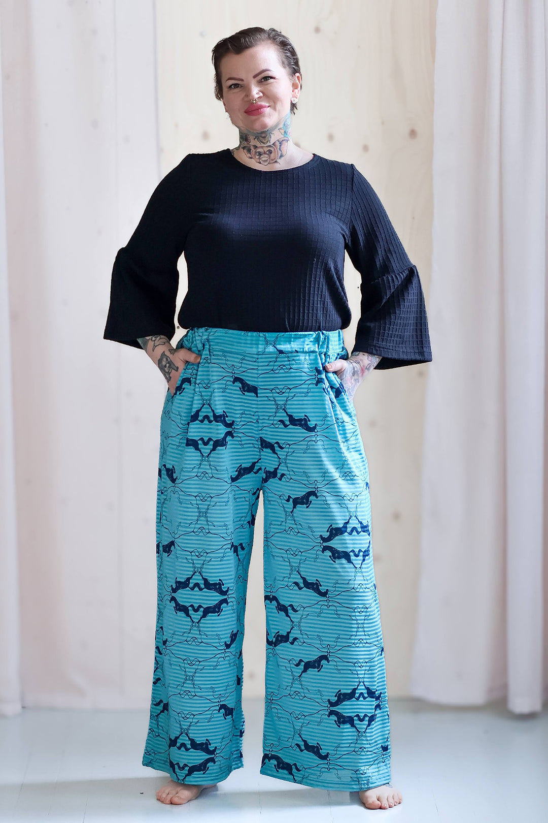 Jade-housu Hold your horses-kuosilla