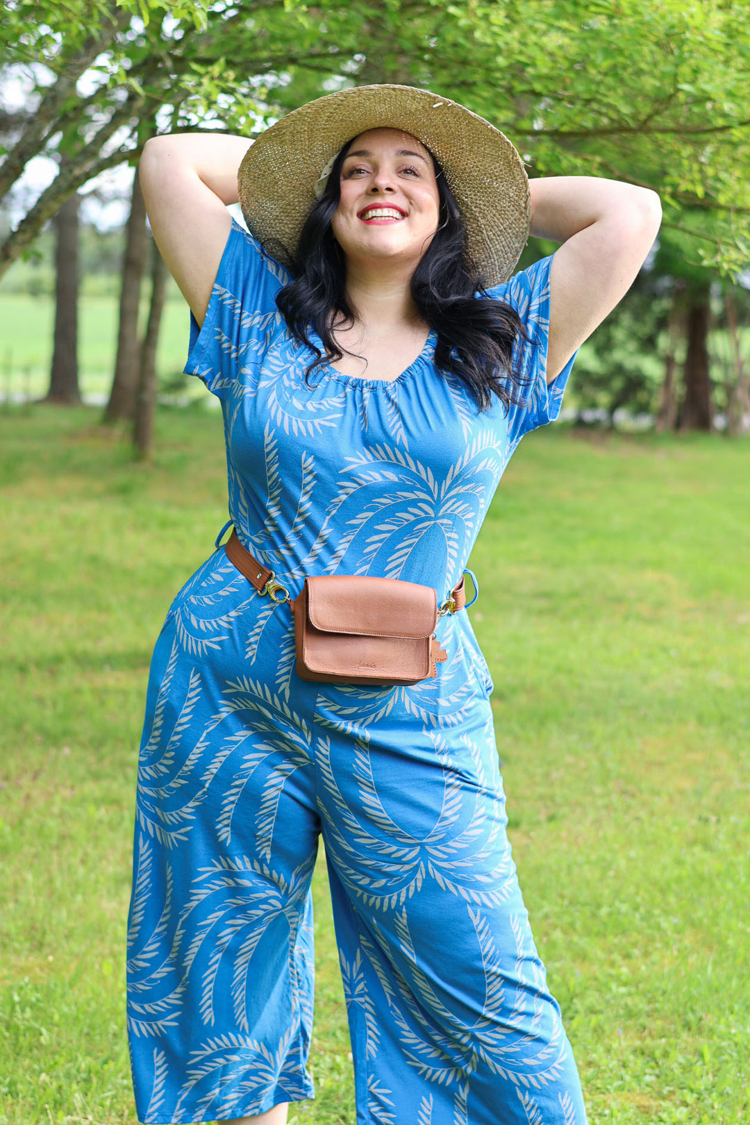 Jasmine-neuloshaalari Siivet-kuosilla