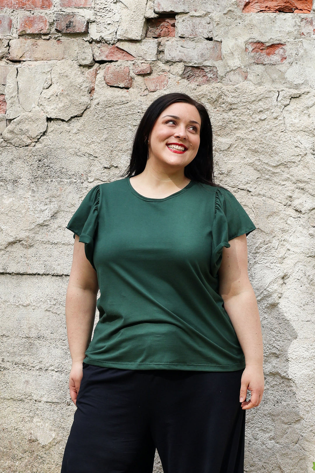 Julia-neulospusero yksivärinen