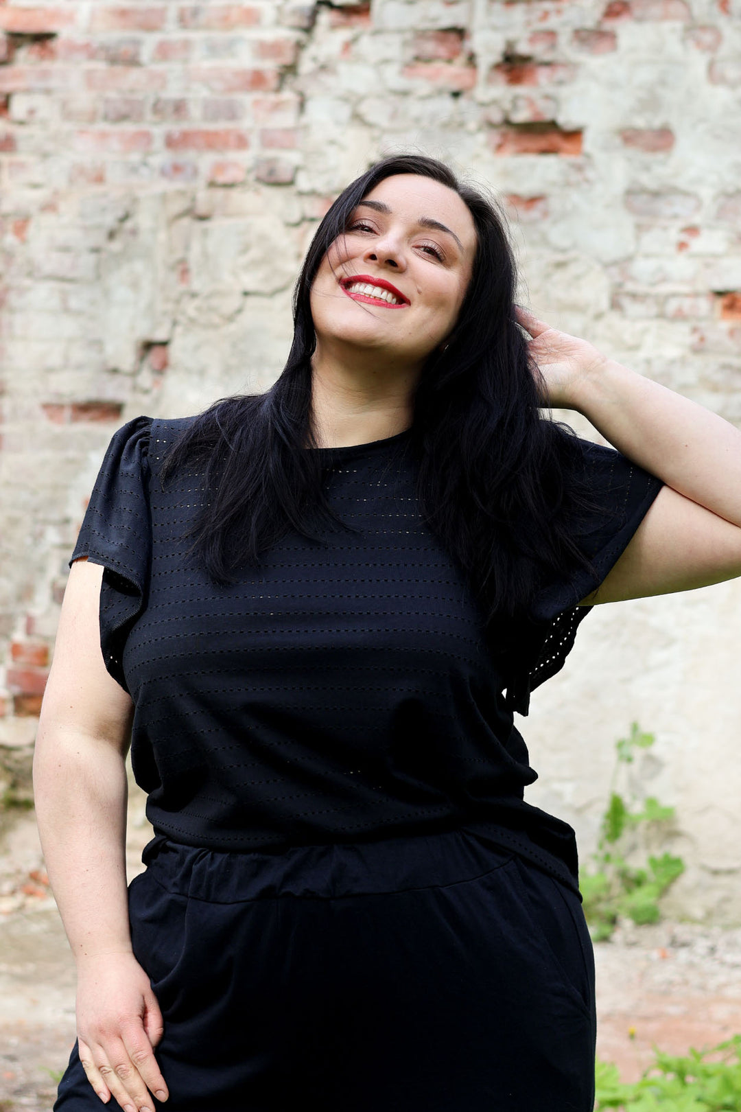 Julia-neulospusero yksivärinen