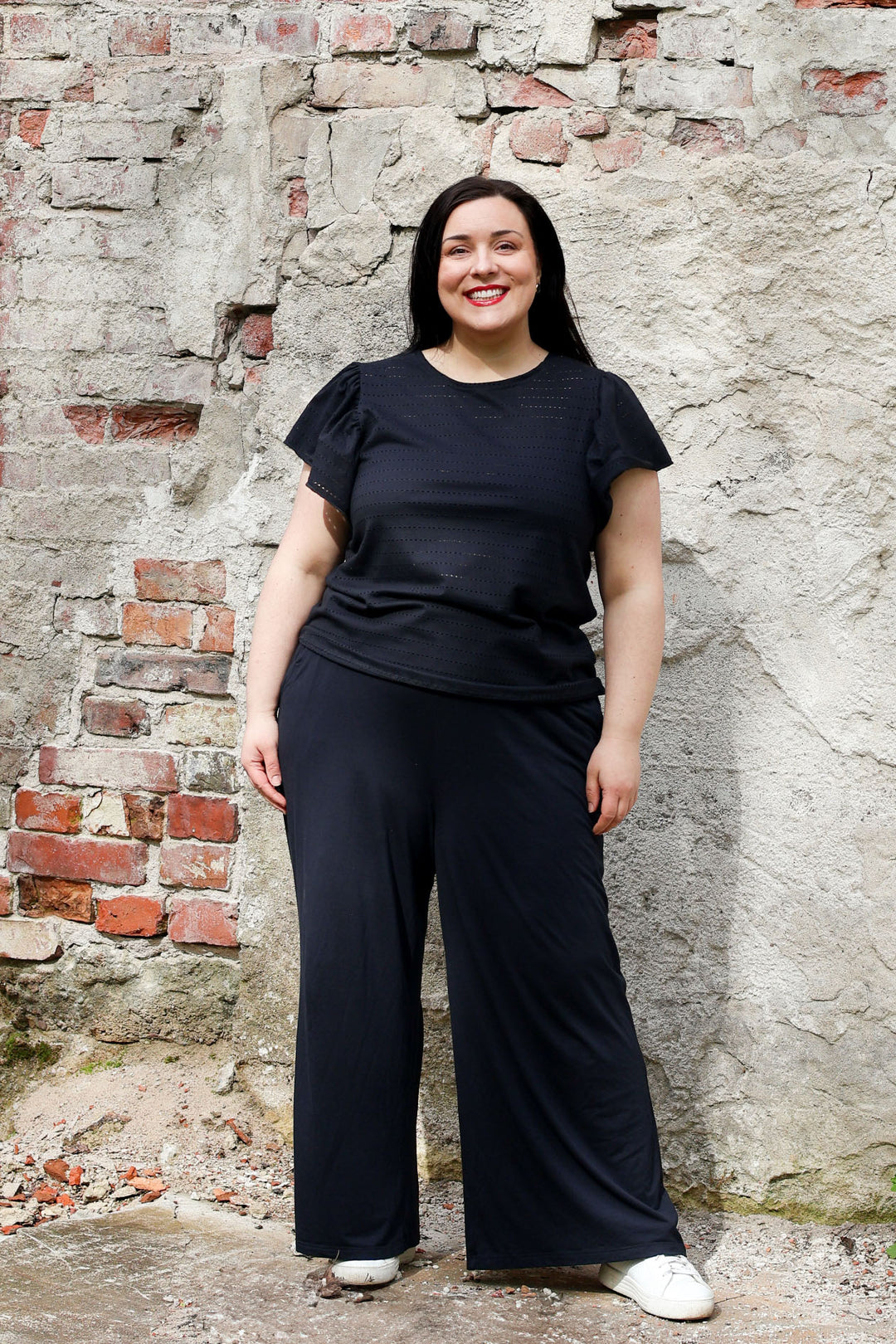 Julia-neulospusero yksivärinen