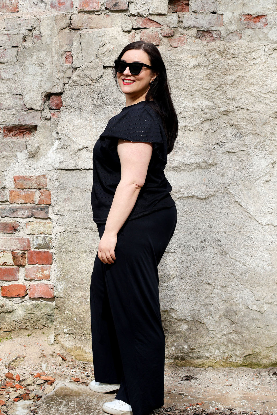 Julia-neulospusero yksivärinen