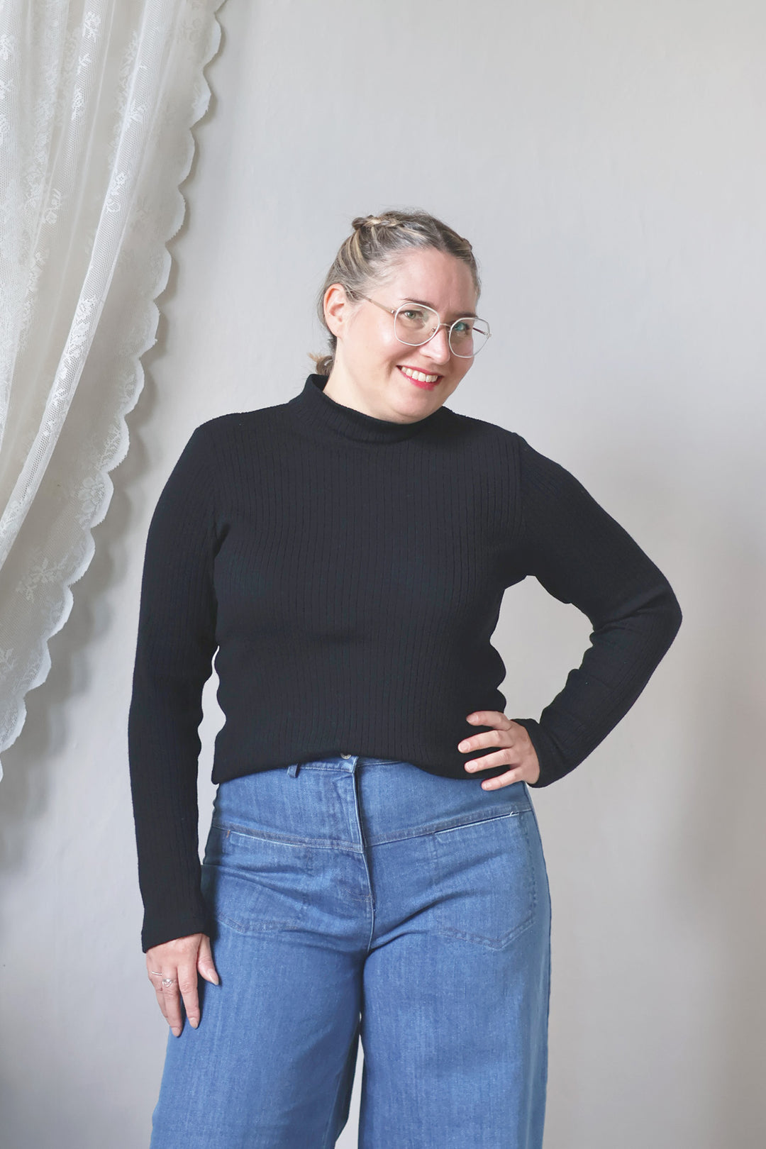 Maya-ribbipusero 100% merinovilla