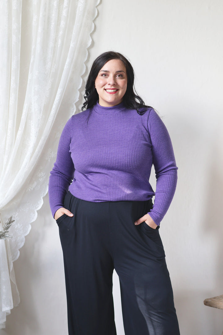 Maya-ribbipusero 100% merinovilla