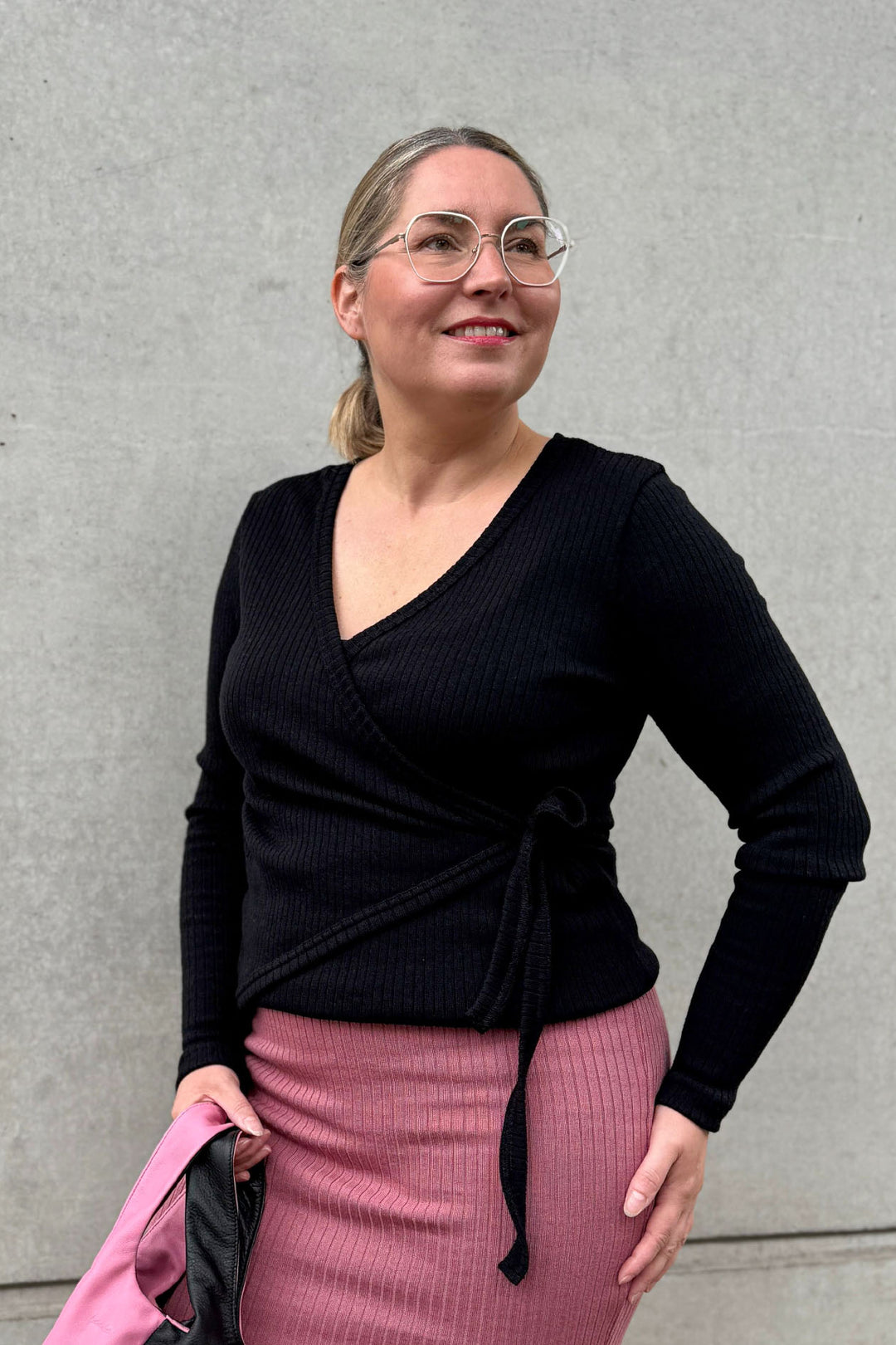 Mila-ribbikietaisupusero 100% merinovillaa