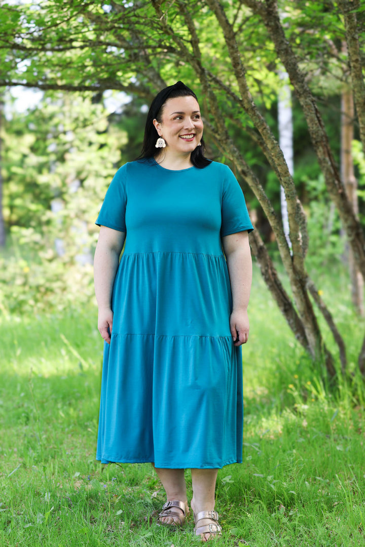 Ruby-neulosmekko yksivärinen