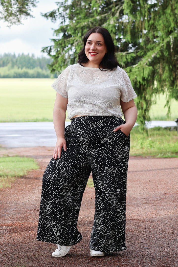 Wilma-neuloshousut Muru-kuosilla