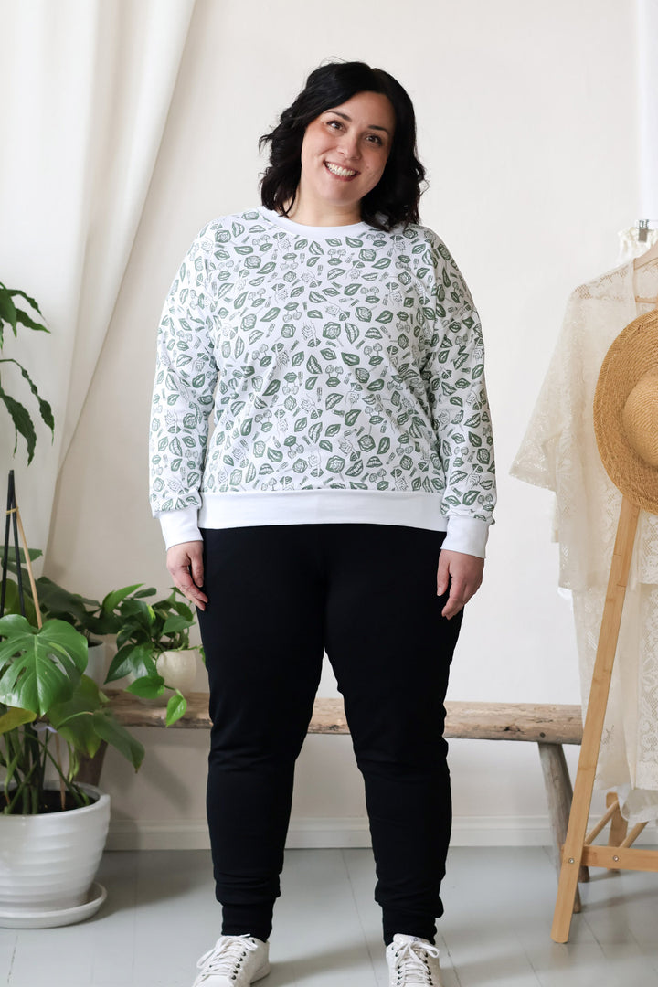 Erika-collegehousut yksivärinen